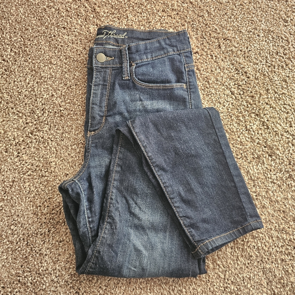 Dark Wash Skinny Universal Thread Denim Size 2